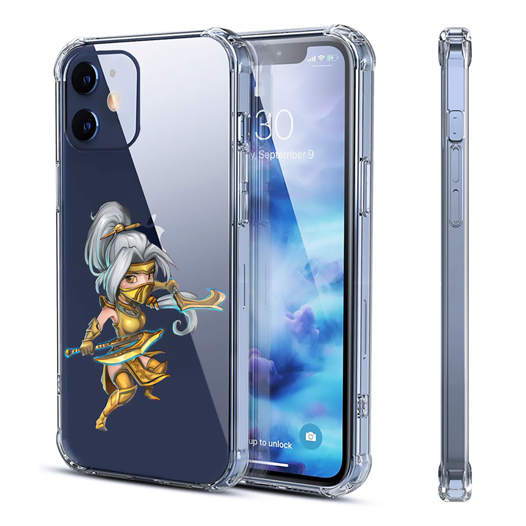 （画像用） リーグ・オブ・レジェンド League of Legends LOL 【iPhone 12シリーズ対応】透明スマホケース（クリアソフトケース）